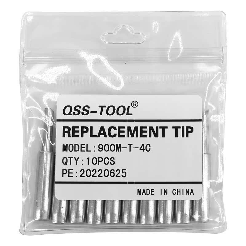 QSS-TOOL General 900M-T-1C/2C/3C soldering iron head 936a welding platform 969A electric Luo iron 967 horseshoe 4C