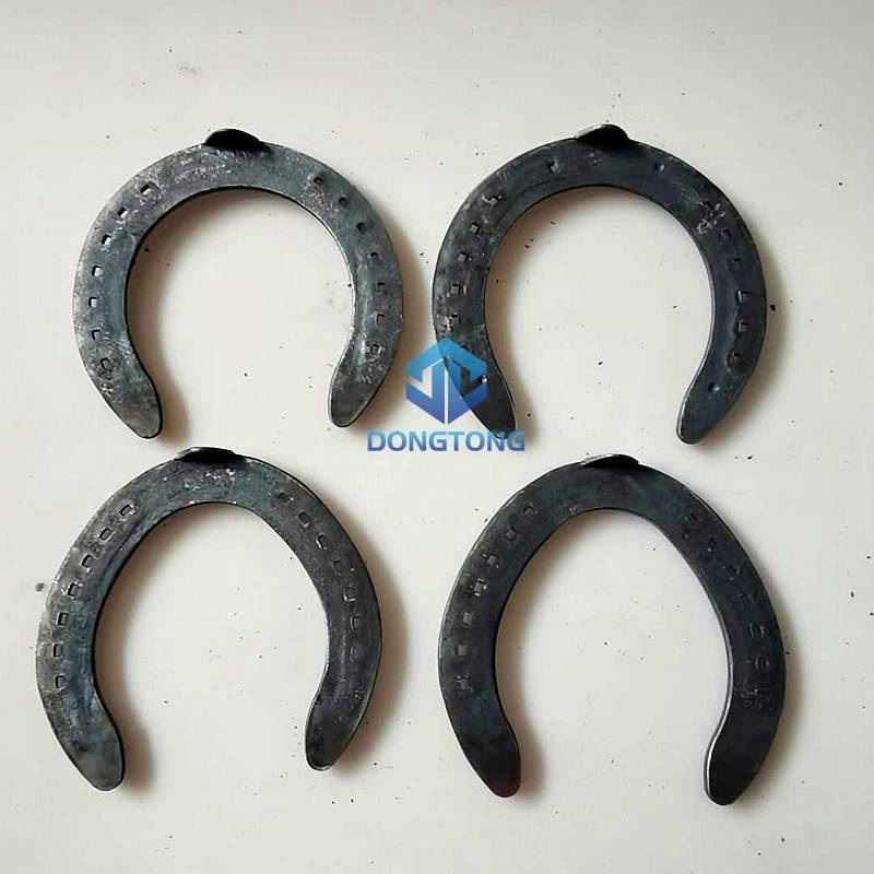 Export speed hoof iron forged steel horseshoe horseshoe handrill distribution 24 hoof nail training horses -race taught horses palm