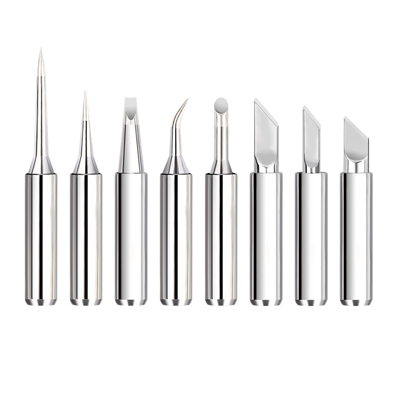 10 installed 936A general -purpose lead -free iron head welding knife head Bending pointed horseshoe 858 welding tablet temperature electric welding head