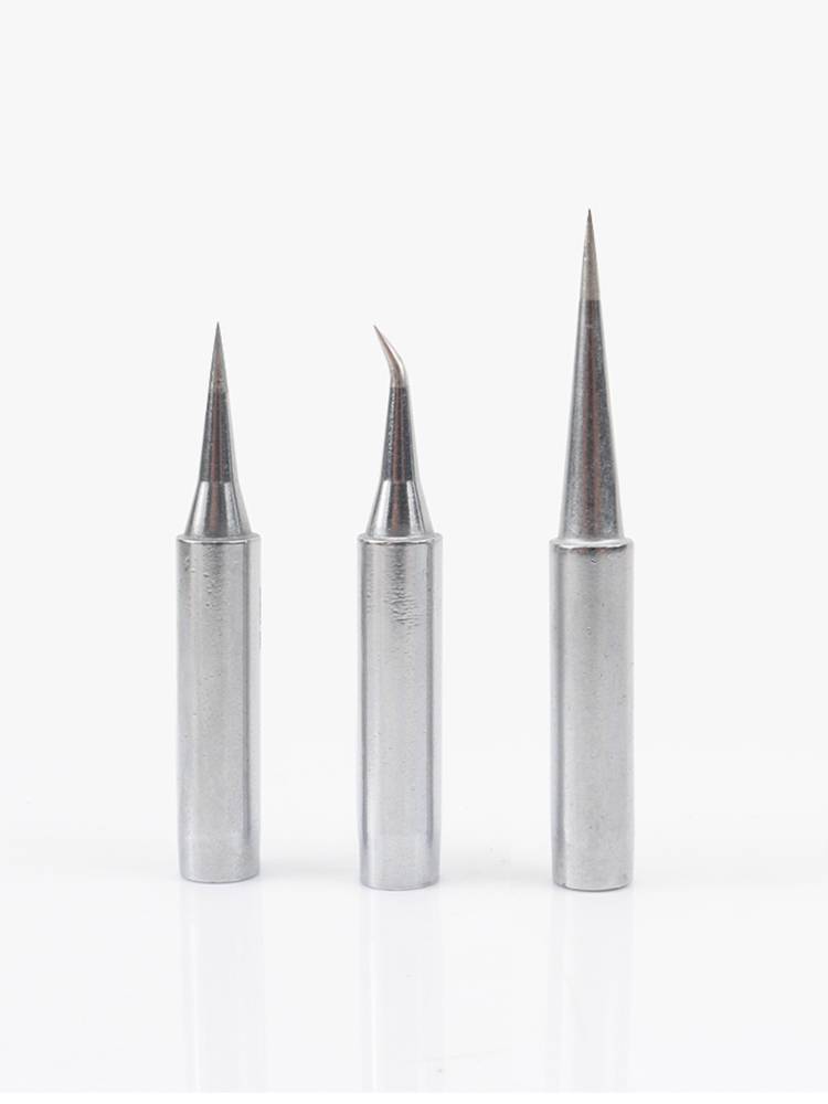 900m soldering iron head Universal 936 constant temperature welding platform 1.0SK thin knife oral B round tip tip horseshoe inner hot welding mouth