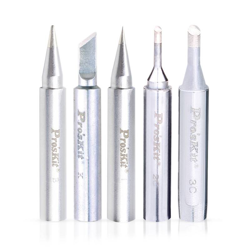 Taiwan Baogong soldering iron head SI-131G special electric welding head Loofa head knife pointed horseshoe shaped electric iron