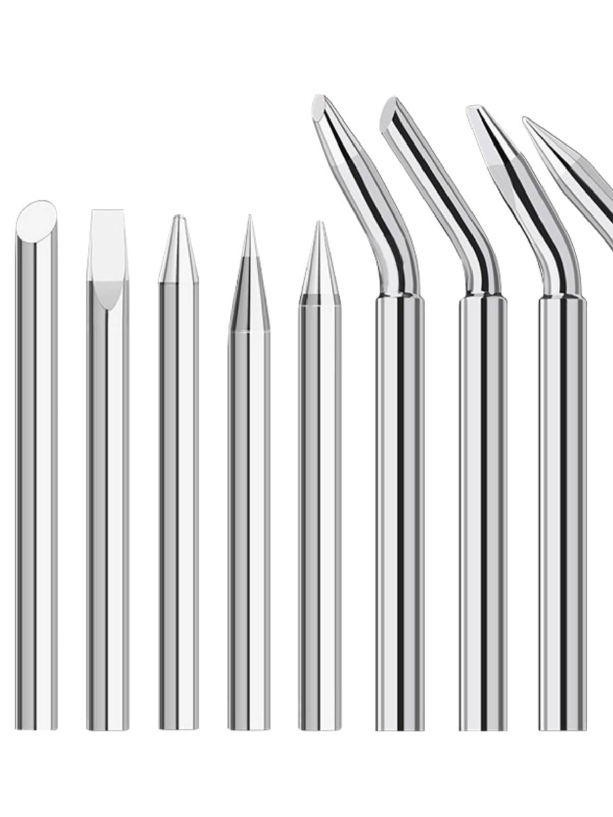 Electric brand iron head hot soldering iron tattoo pointed head horseshoe head knife is environmentally friendly lead 30W40W60W welding mouth