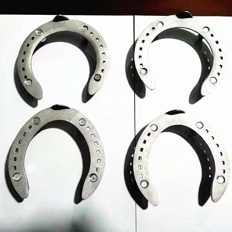 Exit non -slip aluminum alloy horseshoe iron anti -slip horseshop palm horseshophumin snowfall horseshoe horseshoe speed horse racing