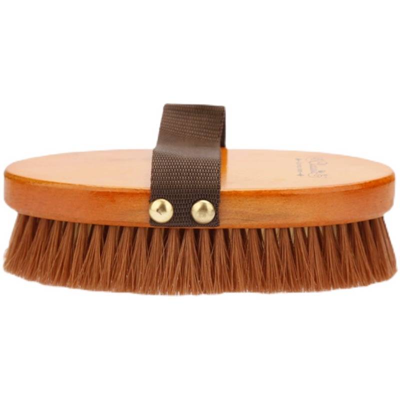 Horse brush tool soft hair brush horse house tool Washing horse brush brush brush wooden handle 8801086