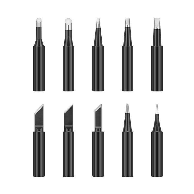 Environmental protection 936 Black King Kong Big Iron Head 60W Height Temperature Welding Power General model 900m-k knife head