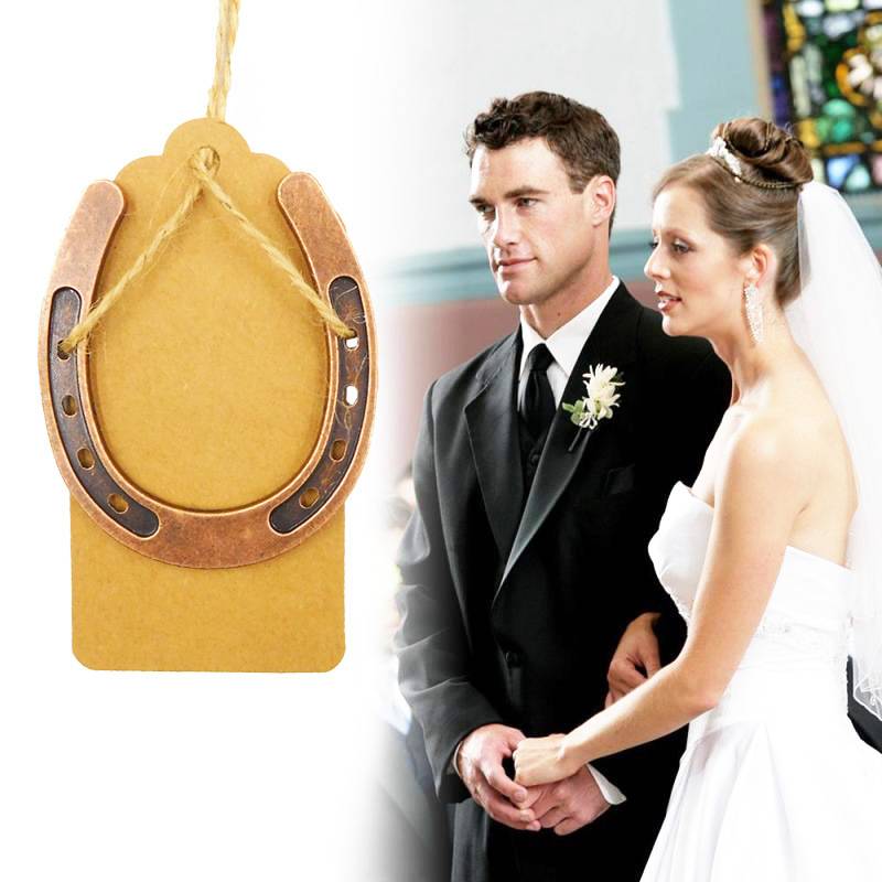 Cross-border new wedding decorations, horse-hooves, retro wedding gift souvenir