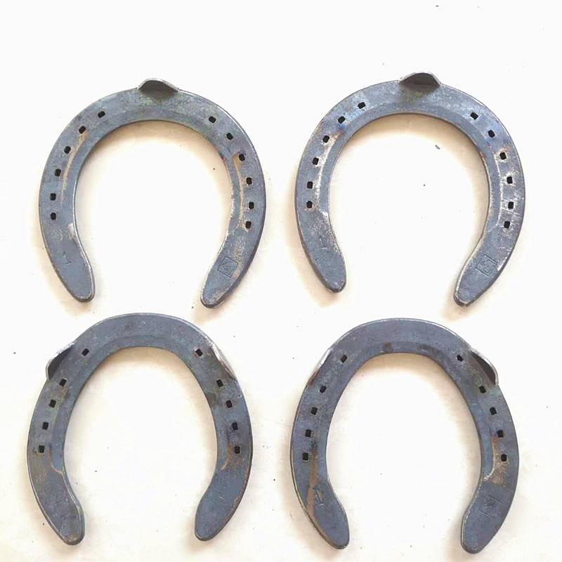 Horseshoe iron horses handmade polishing speed race race hoof iron British hoof iron nail hoof iron palm -resistant single lips