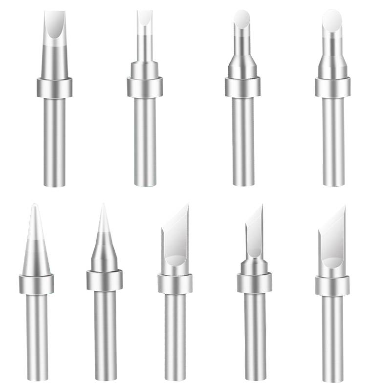 200 soldering iron head 203H welding table weld head 90W horseshoe round circular circular copper electric Lote iron tip flat head knife -free environmental protection