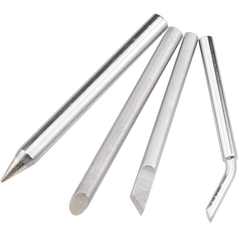 Outer thermal electric soldering iron soldering iron pointed head flat head horseshoe head 30W40w60W Luo iron head