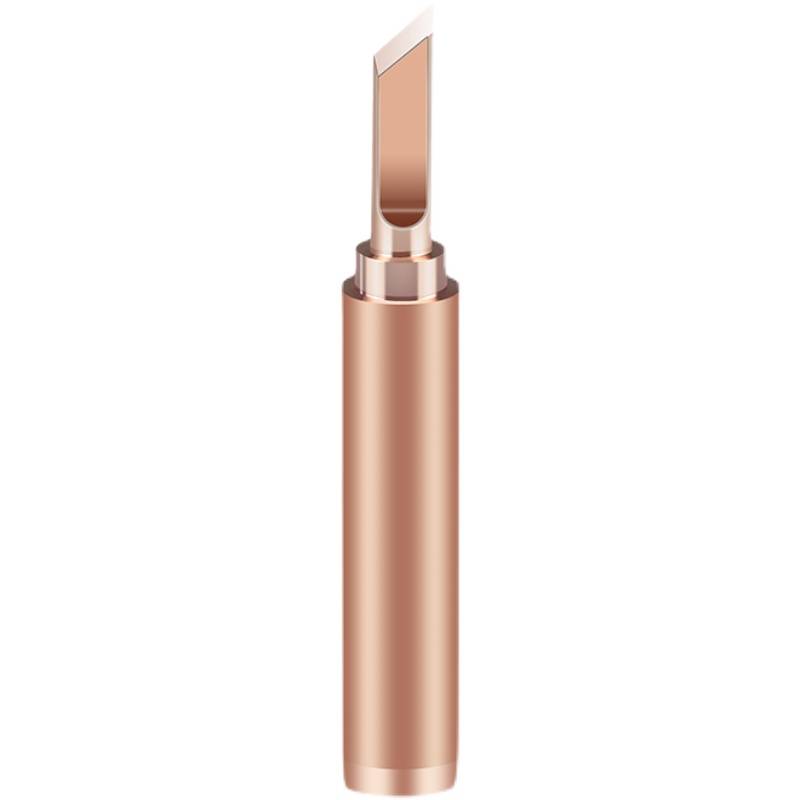 936 Pure copper electric soldering iron head Electric chromium iron knife head Horseshoe -shaped 900m welding tatto K Luo Tie flat head C solder head