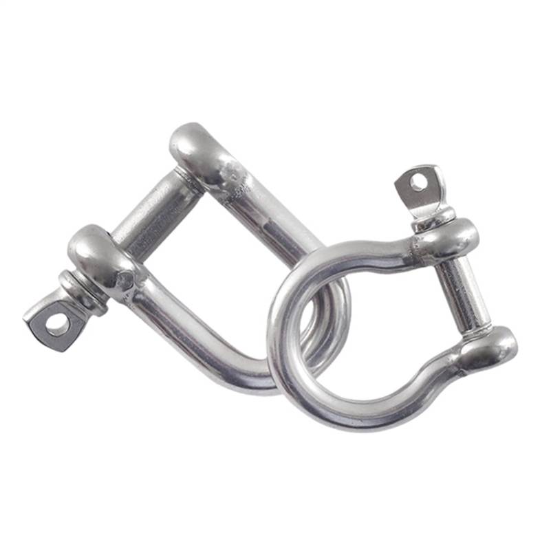 D bow -shaped unload trailer chain lifting & American wire rope bow type national standard U horseshoe shaped 304 stainless steel type