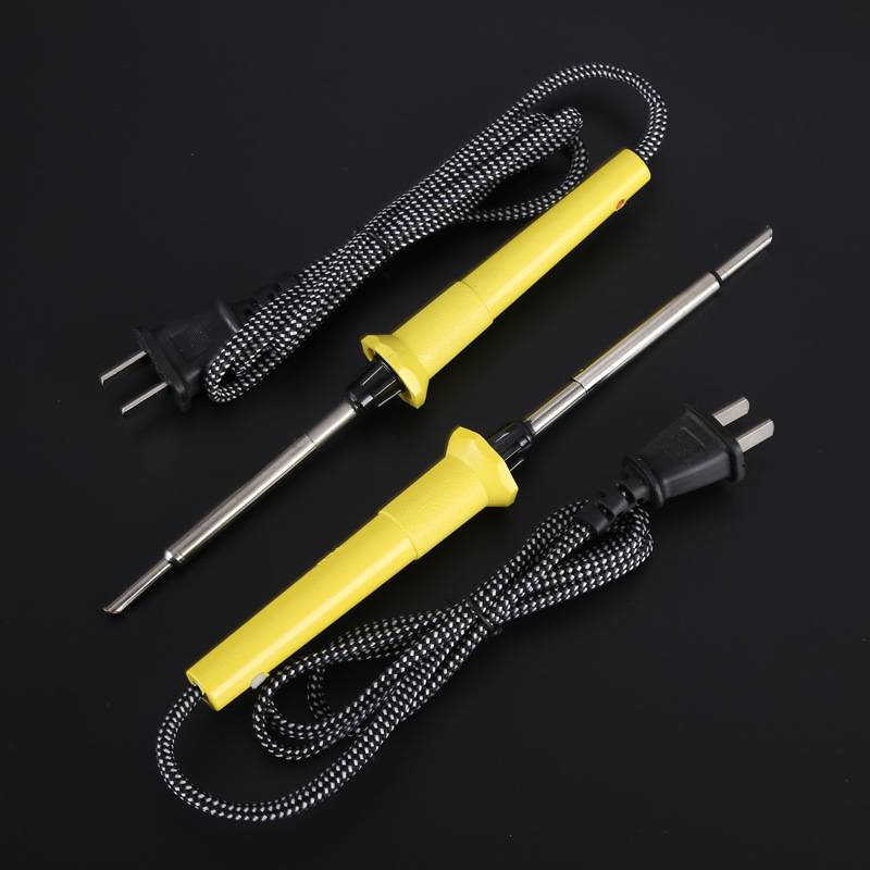 Manufacturer Hengjiangne ​​hot copper head Horseshoe head student home repair electric welding pen 50W thermoelectric soldering iron