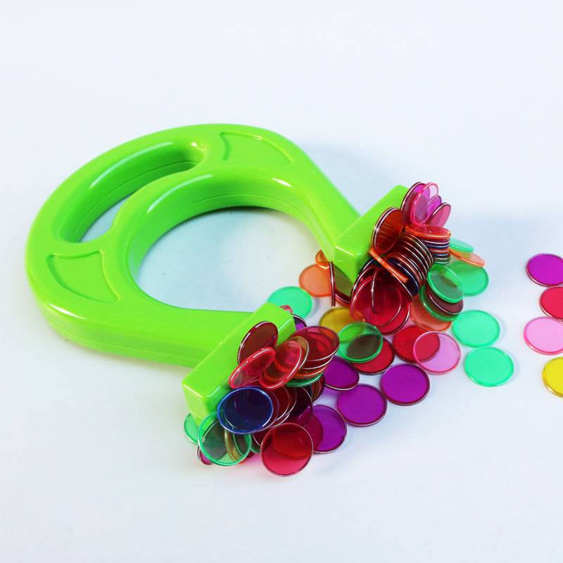 Color plastic seal large horseshoe magnet set Children's magnetic toy, a piece of cash on behalf of