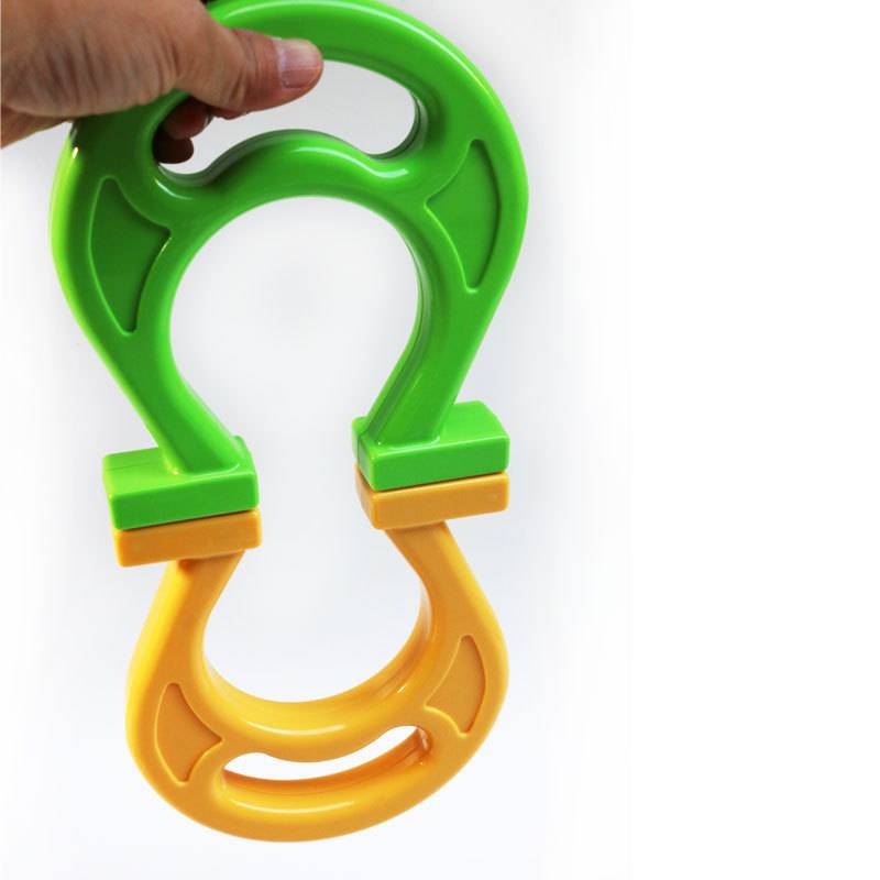 Color plastic seal large horseshoe magnet set Children's magnetic toy, a piece of cash on behalf of