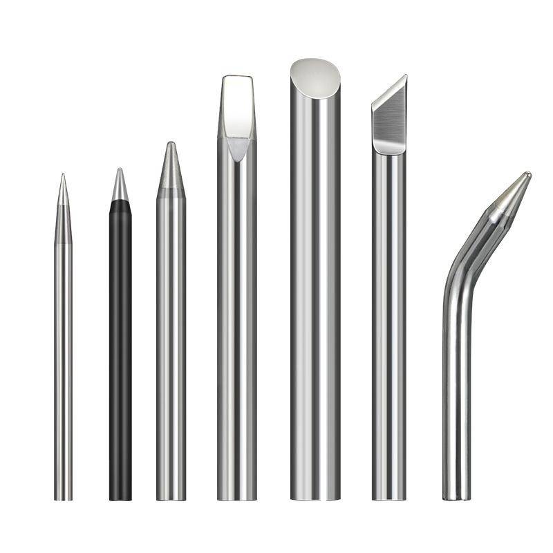 Welding treasure oblique port environmentally friendly lead longevity soldering iron head horseshoe iron turtle tip of welding mouth 30/40/60/80/100W