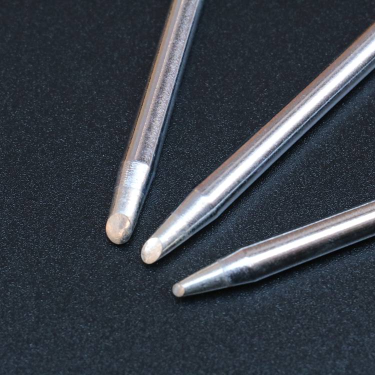 Juyuan 60W outer thermal soldering iron head Horseshoe environmental protection soldering iron peony long life diagonal turtle welded welding head 2c3C4C