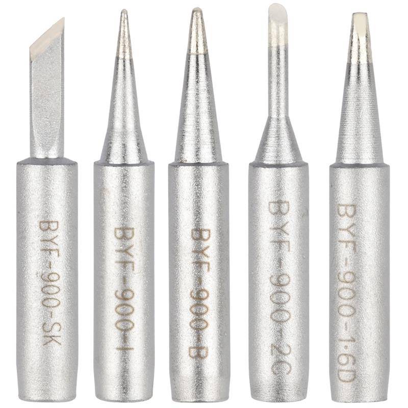 96 Fruits High-temperature electricity iron head constant temperature welding platform 900m-T-K knife mouth/bending/horseshoe/environmental protection non-lead