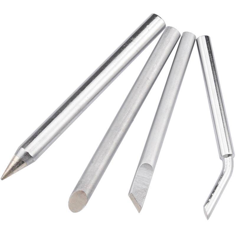 Soldering iron head Economy Luo Tiejian flat -headed heat -type hot electric soldering iron knife head head Horseshoe head 60W lead electric