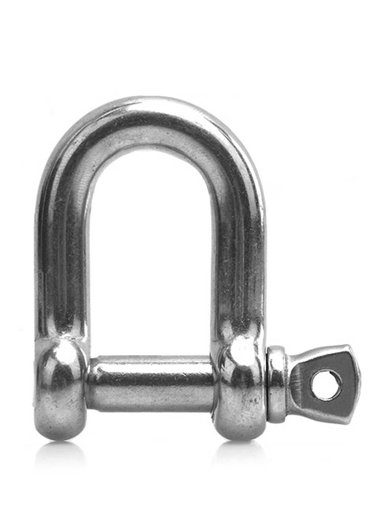 304 stainless steel D -shaped unloading bow -shaped chain link buckle steel wire rope