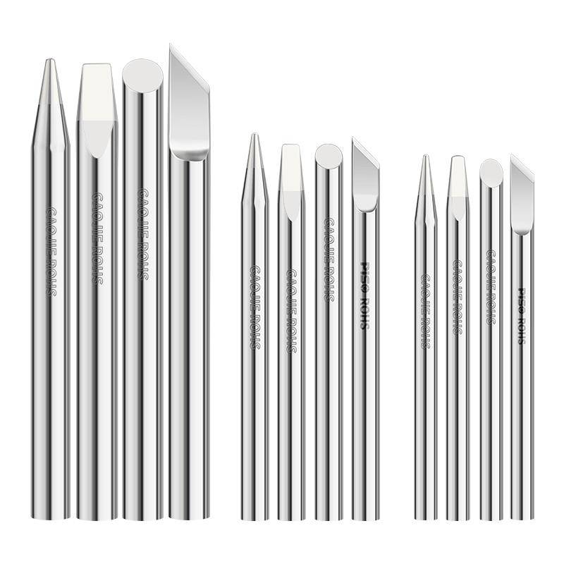 Guangzhou Huanghua outer thermal soldering iron head temperature electric height electricity lead leader -free environmentally friendly pointed -headed horseshoe flat head welding