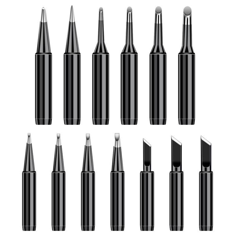 936 welding platform black King Kong soldering iron head 900 universal internal heating romance header head horseshoe -type flying line flat pointed pointed