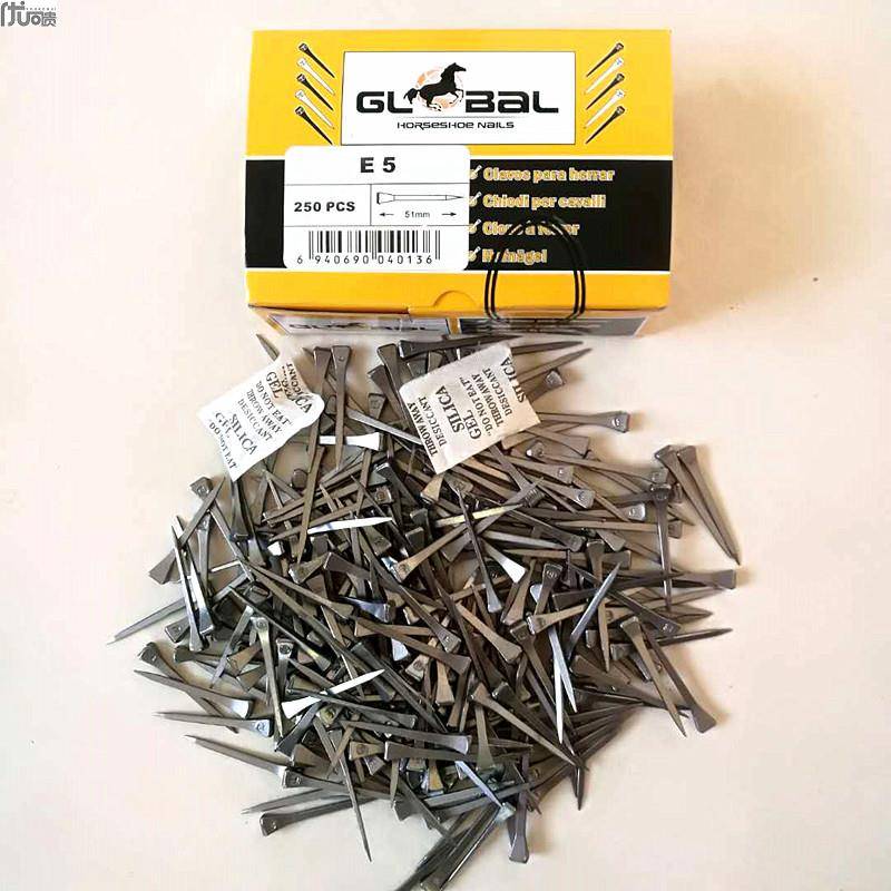 export high -quality horseshoe nail horseshoe iron nails and hoofs nail hoof special hoof equestrian horses palm nails