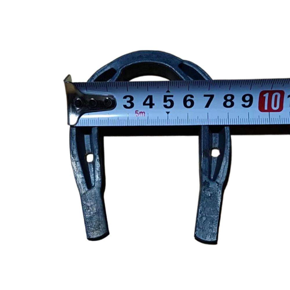 eight millimeters of 5 _ trough 8 cm + 32 nails