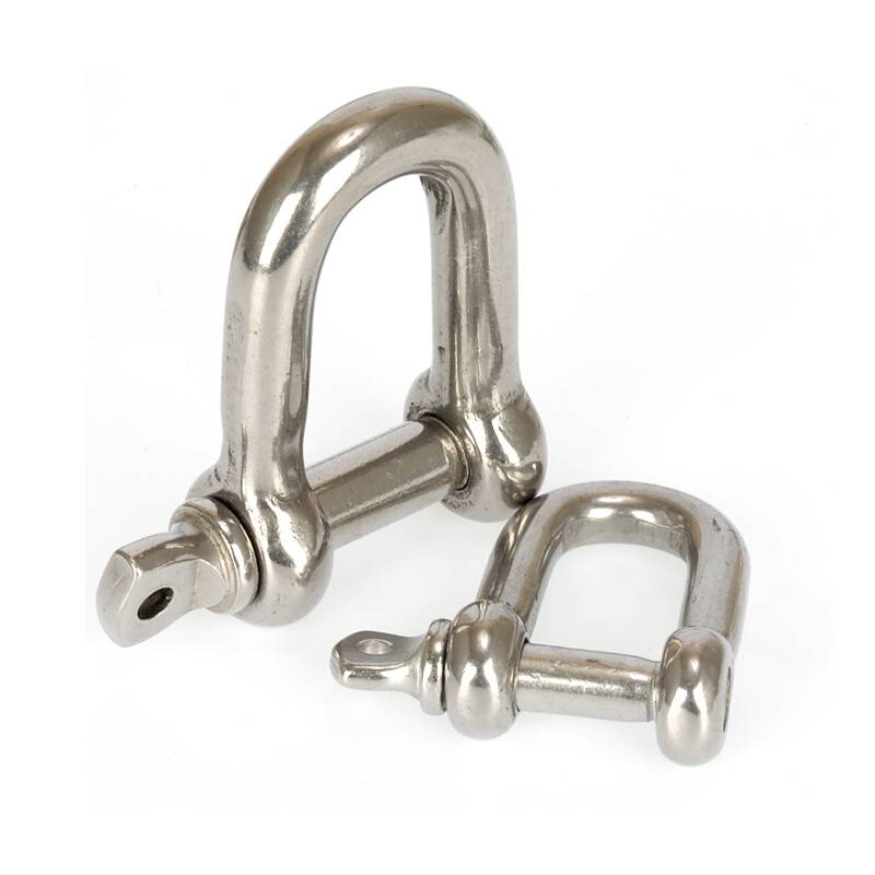 304 316 Stainless Steel Unloading Shaping D -shaped bow -shaped horseshoe -shaped lifting chain Quickly connect to Duan Unloading