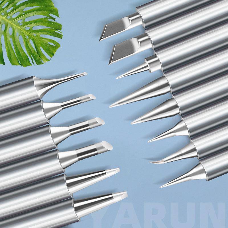 Hengdin Electric Luo Terram is suitable for yellow flower 907 soldering iron head 905E universal welding head 60W horseshoe knife