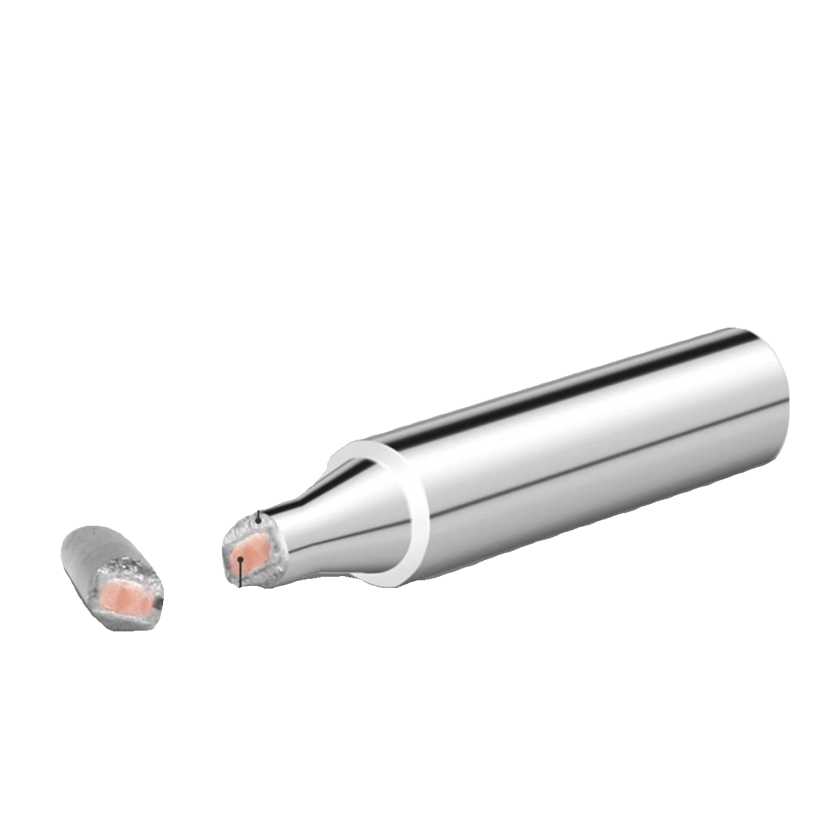 Soldering iron head 936 General inner thermal accessories chromium iron and electric Luo iron head mouth 900M knife head type constant temperature knife mouth horseshoe