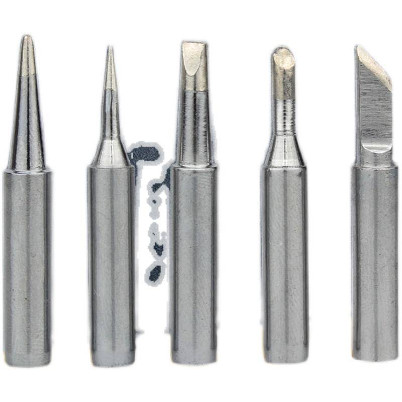 Lead -free internal thermal 936 soldering iron head temperature welding table welding turtle tap horseshoe flat tattoo head K tatto oblique mouth elbow