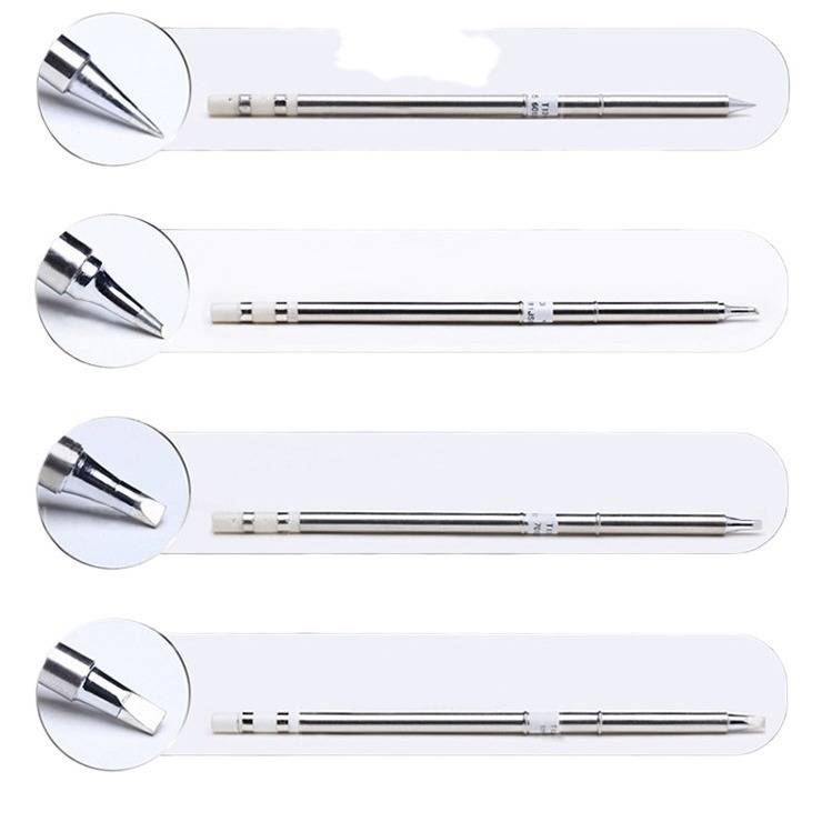 Factory T12 soldering iron hair heating core knife tip horseshoe FX-951 electric welding platform soldering iron head source