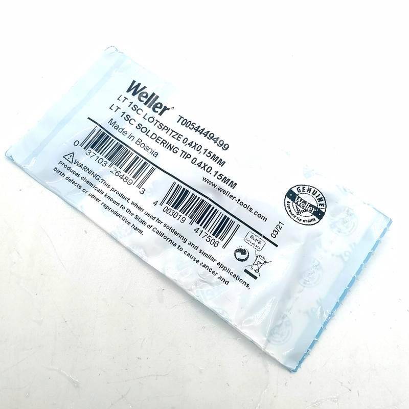 German WellerLT Lead -Leading Iron head welding knife tip horseshoe head WSD81i welding table constant temperature and welding head