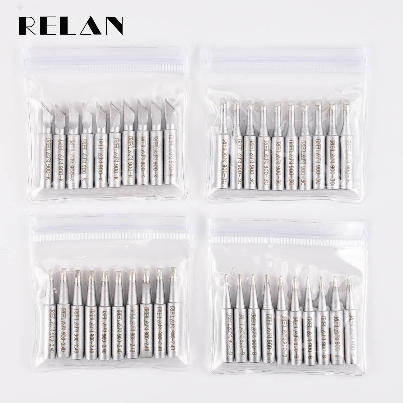 RELAN936 welding platform Hengmo-temperature electric iron head universal 900M-K knife oral B round tip tip horseshoe inner hot welding mouth