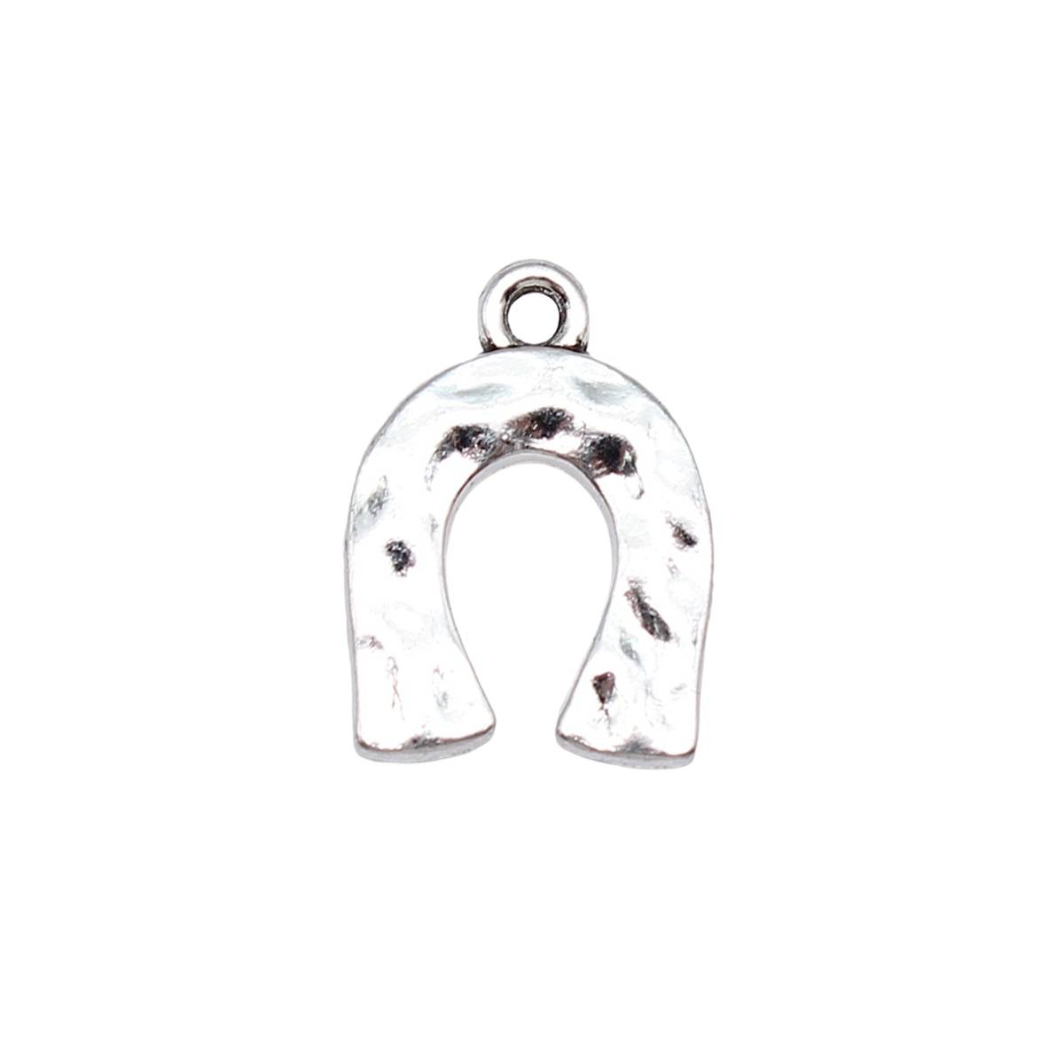 10/bag 14x19mm ancient silver zinc alloy material horse shoes horseshoe iron pendant ABD-C16202