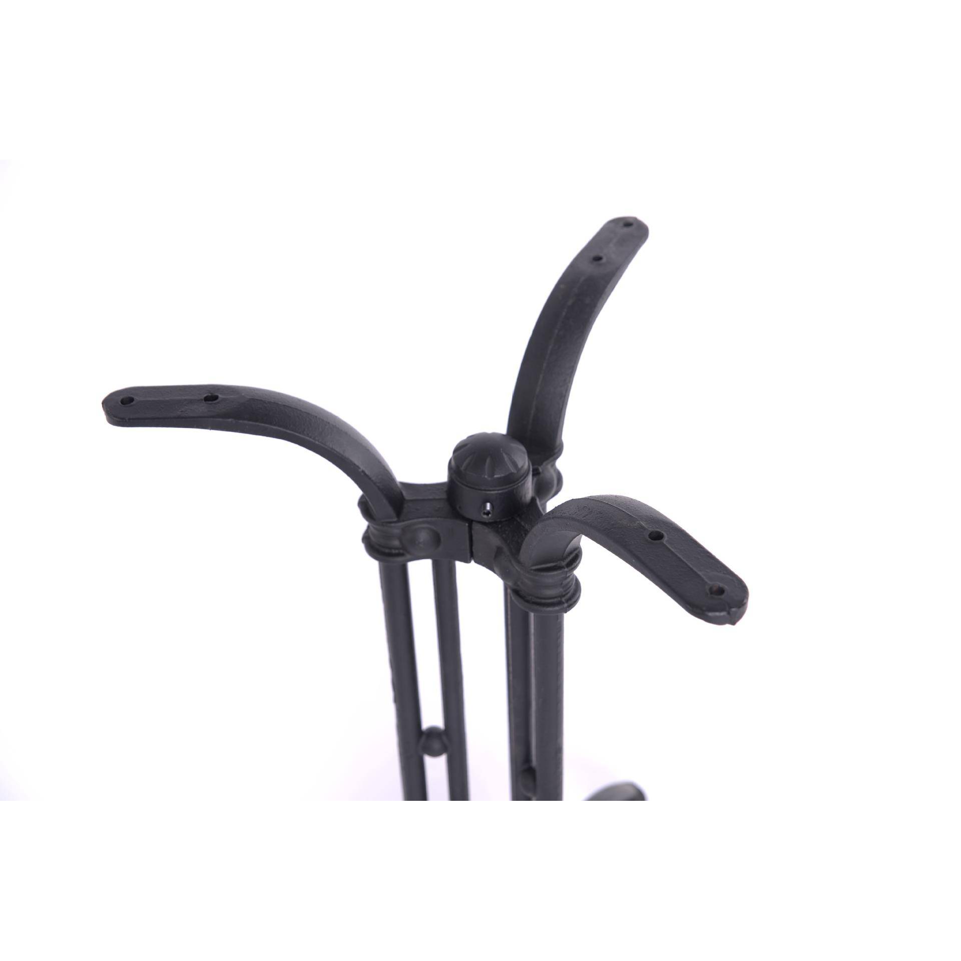 Factory direct coffee shop Western restaurant European -style antritter horseshoe cast iron table foot three -foot table foot metal desktop