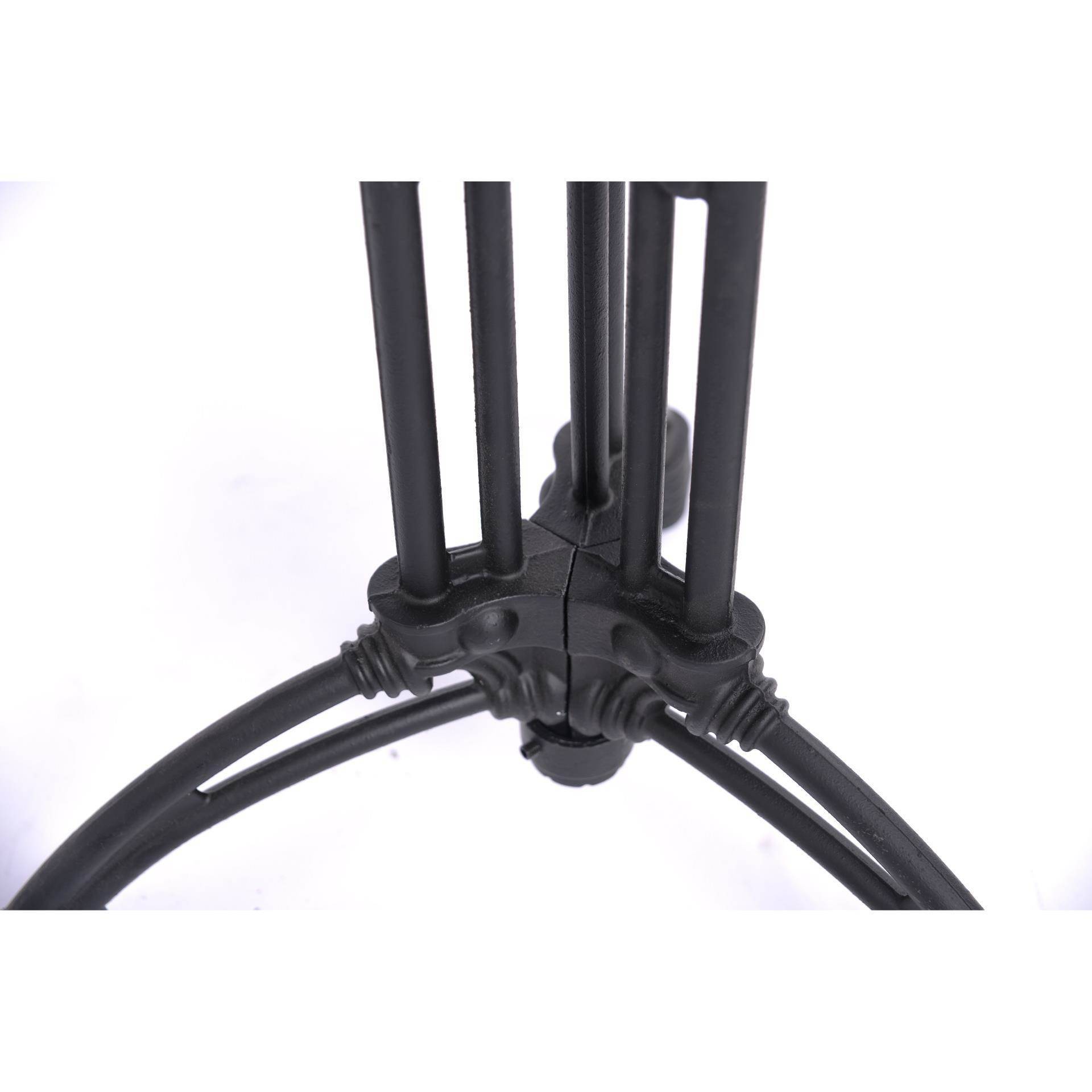 Factory direct coffee shop Western restaurant European -style antritter horseshoe cast iron table foot three -foot table foot metal desktop