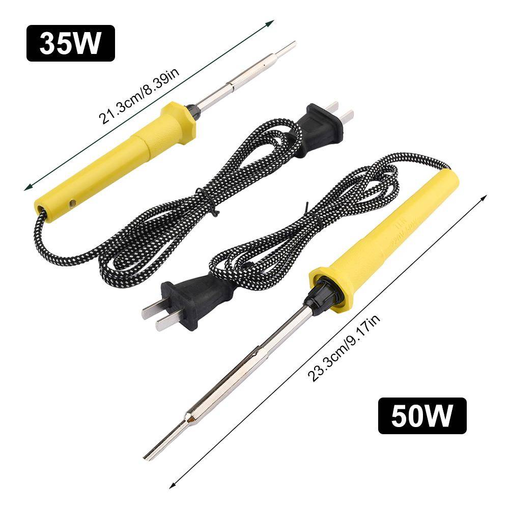 220V-240V Furnishing Internalrmal Drofrocar Iron Horseshoe-shaped copper-shaped copper head Handheld soldering iron maintenance tool