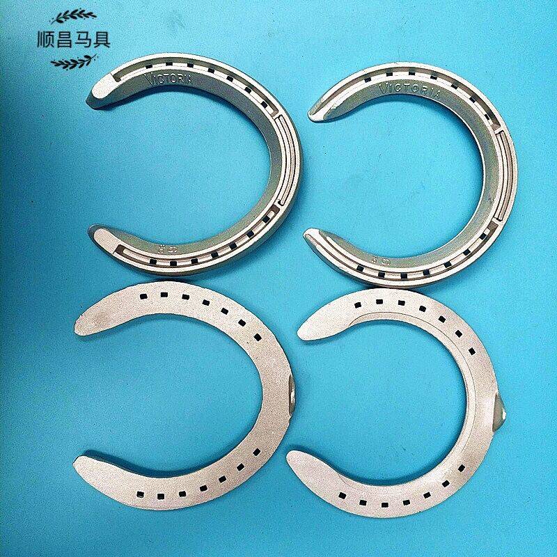  aluminum alloy horseshoe speed race horseshoe iron imported horse palm light type speed race hoof iron delivery hoof nail