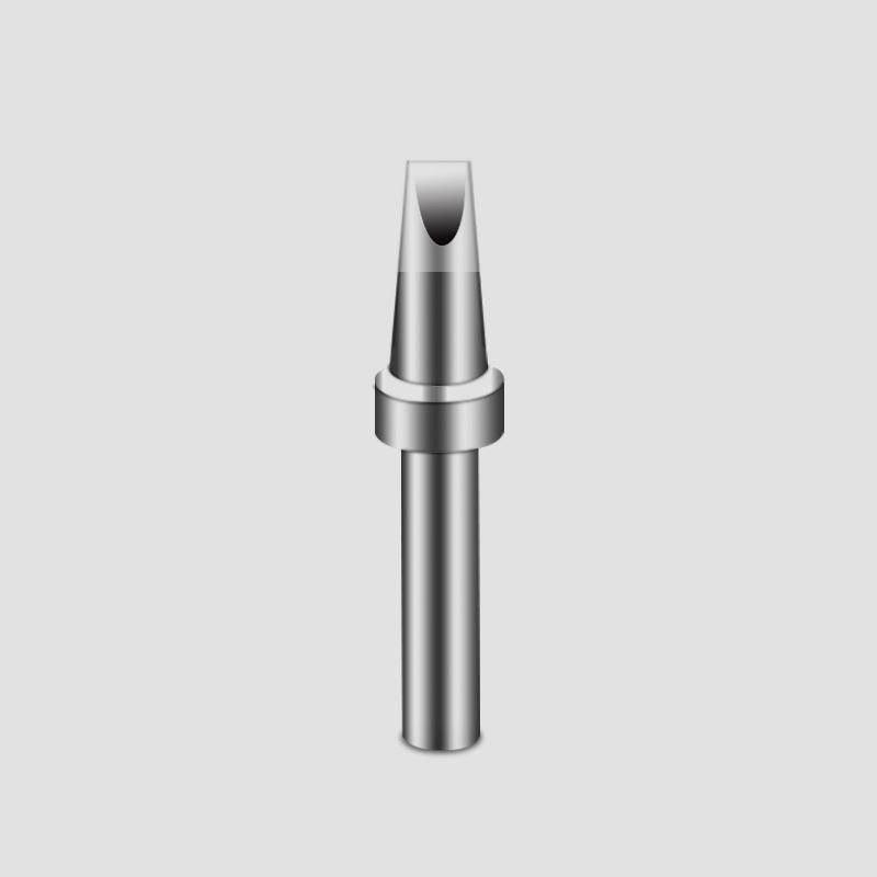 200 internal thermal 203H90W high -frequency lead -free welding table knife pointed head flat head, a horseshoe -shaped iron head