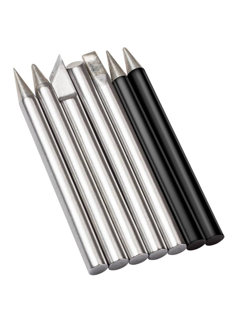 Electric brand iron head hot -inserted 40W60W welding pen repair universal lead Luo mouth knife head head horseshoe -shaped tip