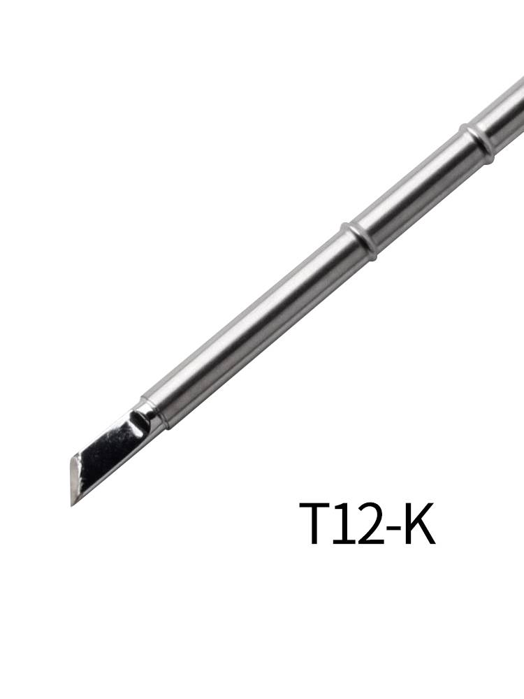 White -light soldering iron head T12 soldering iron tatto, bronze knife, pointed head, horseshoe head branding t12 soldering iron core durable
