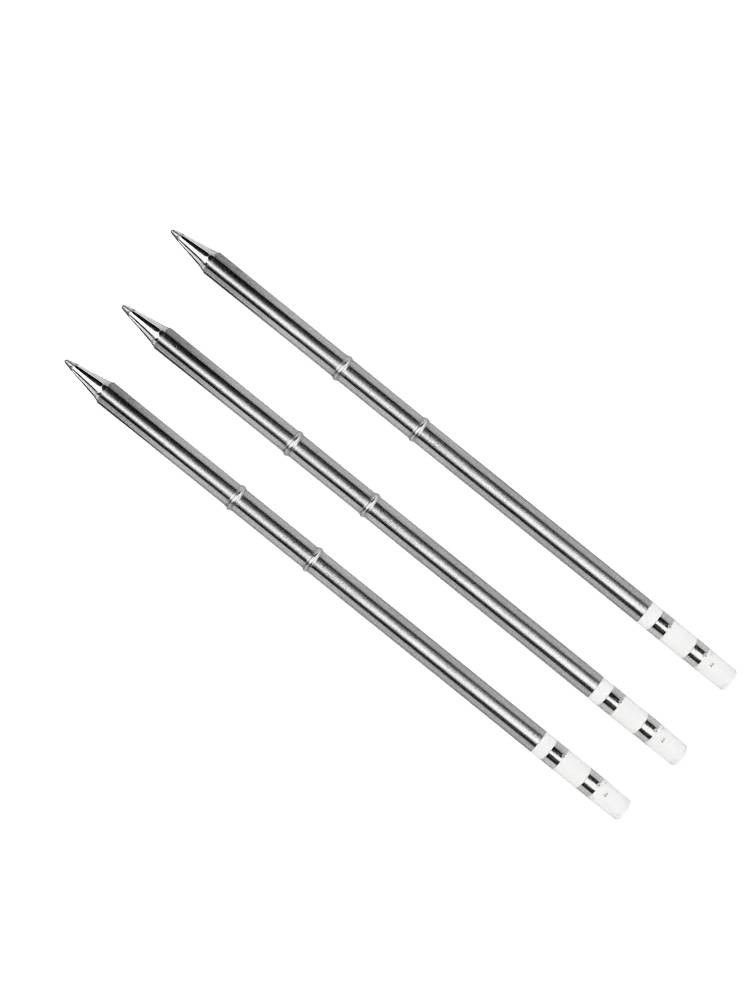 White -light soldering iron head T12 soldering iron tatto, bronze knife, pointed head, horseshoe head branding t12 soldering iron core durable