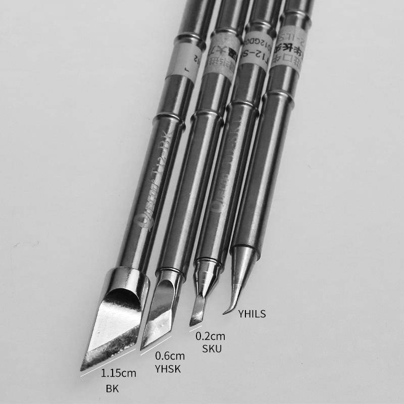 T12 welded table accessories non-label head T12-BK SKU size knife head Horseshoe head C08 C10 C15