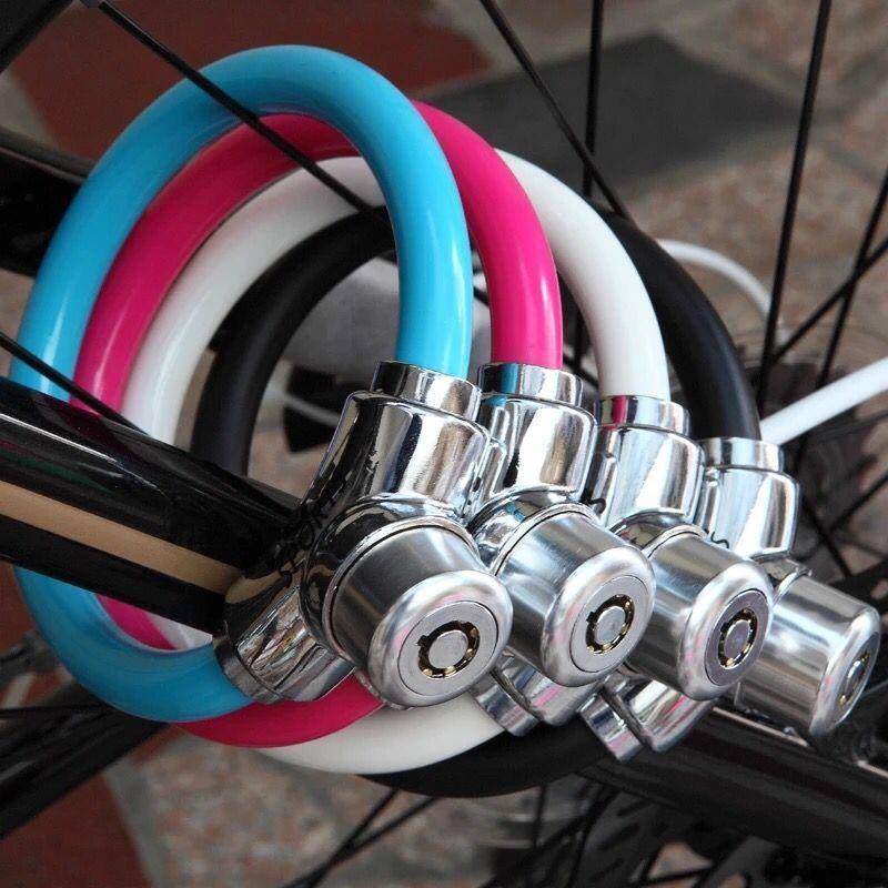 Youli bicycle lock mountain vehicle chain lock anti -theft steel cable lock fixed horseshoe lock bicycle accessories riding equipment