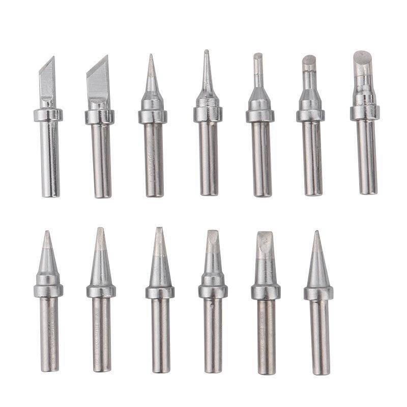 Factory price Direct selling 200 high-frequency electric soldering iron head 203H welding table weld head 90-120W knife head head horseshoe round tip