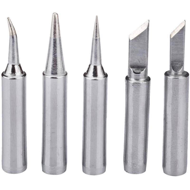 900 soldering iron head tatto welding knife pointed and horseshoe shape soldering iron head universal 936 welding table electric welding head
