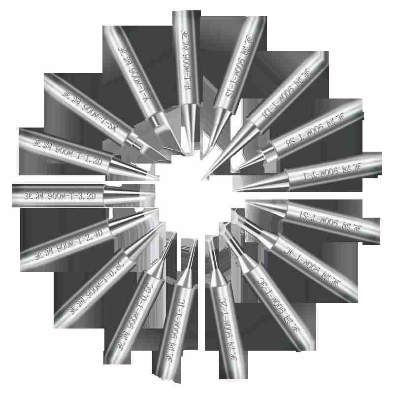 900M series soldering iron head 936 internal heat type 907 knife -headed horseshoe -type electric iron head universal iron head