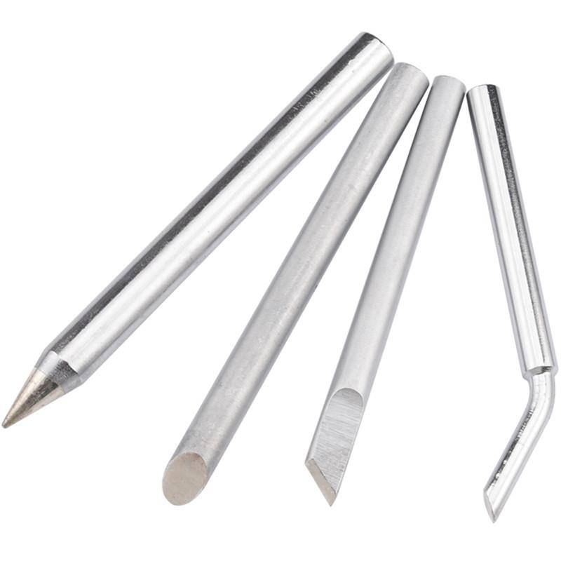 Outer heat -type high -power electric soldering iron soldering iron pointed head flat head Horseshoe head