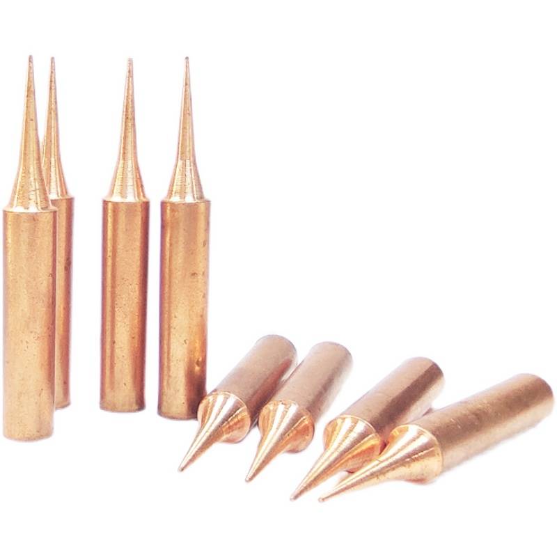 936 Thermal pure copper soldering iron head in the welded table is magnetic welded horseshoe welding table 907 knife header copper electric iron